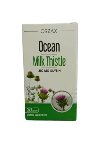 ORZAX Ocean Milk Thistle 30 Tablet ürün görseli 1