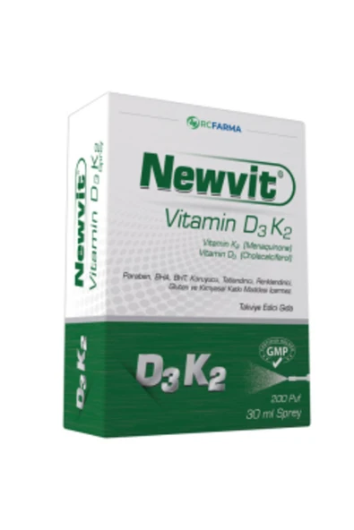 NOVAFACE Newvit Vitamin D3k2 Sprey 30 ml ( Teklidir ) ürün görseli 1