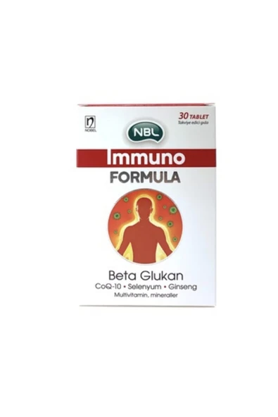 NBL Immuno Formula Selenyum ve Beta Glukan 30 Tablet ürün görseli 1