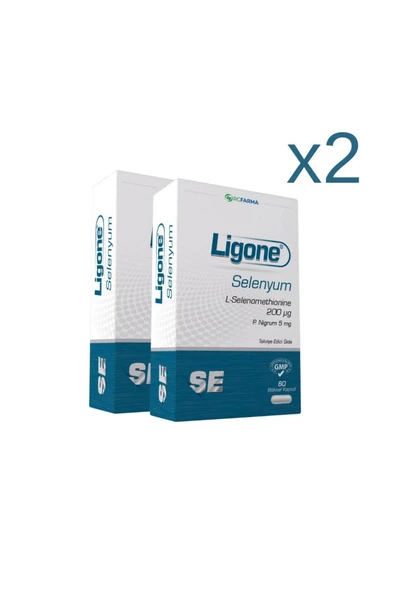 RCFARMA Ligone Selenyum 60 Kapsül ürün görseli 1