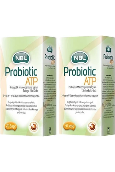 NBL Probiotic Atp 20 Saşe 2 Adet ürün görseli 1