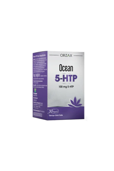 ORZAX Ocean 5-HTP 100 mg 30 Kapsül ürün görseli 1
