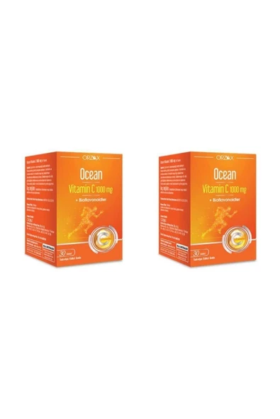 Ocean Vitamin C 1000 mg 30 Tablet 2 Adet ürün görseli 1