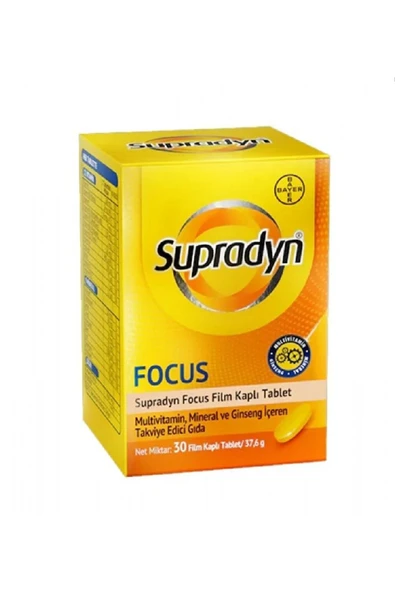 SUPRADYN Focus Ginseng Multivitamin Multimineral ürün görseli 1