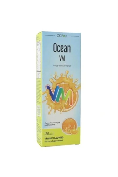 ORZAX Ocean Vm Portakal Aromalı Şurup 150 ml ürün görseli 1