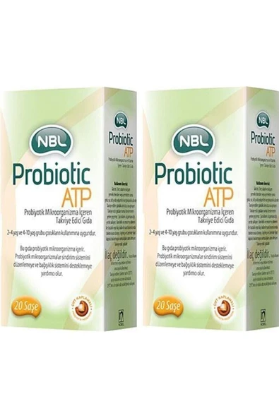 NBL Probiotic Atp 20 Saşe 2 Adet ürün görseli 1