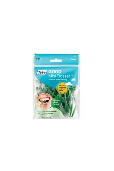 TEPE Good Mini Flosser Çatallı Diş İpi 36 Adet ürün görseli 1