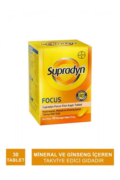 SUPRADYN Focus 30 Tablet ürün görseli 1
