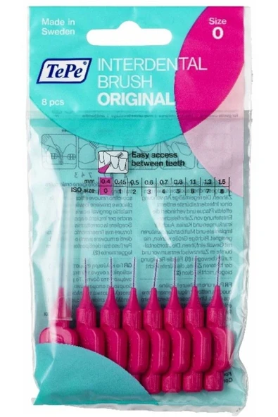TEPE Arayüz Fırçası Pembe 0,4 Mm ürün görseli 1