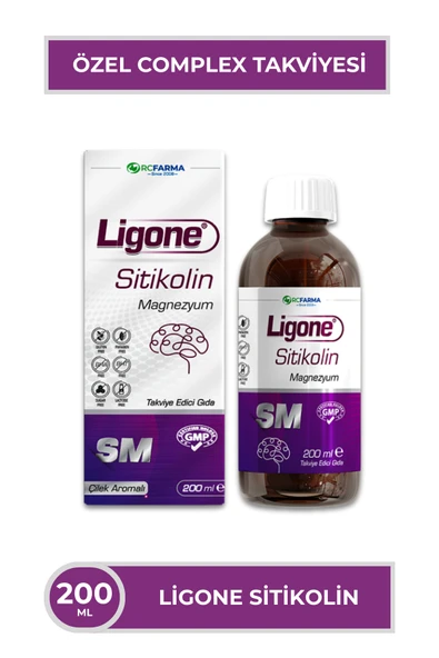 LİGONE Sitikolin Şurup 200 ml Aromasız ürün görseli 1