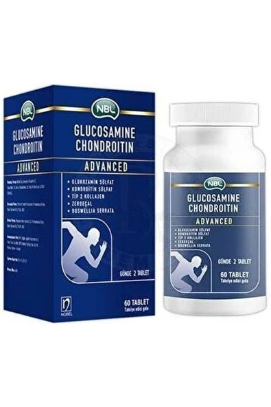 NBL Glucosamine Chondroitin Advanced 60 Tablet ürün görseli 1