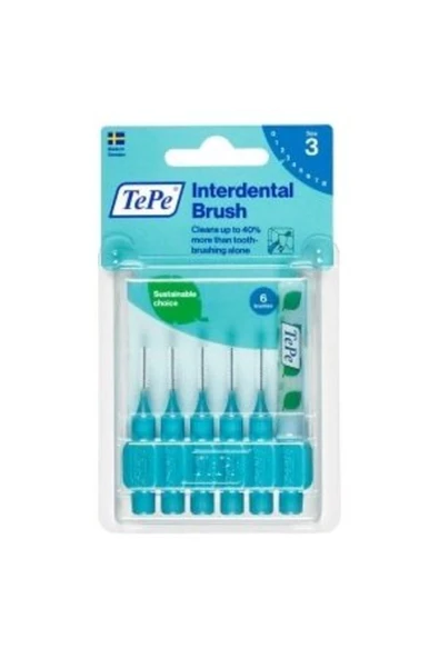 TEPE Blister Arayüz Fırçası 0.6 Mm Mavi 6'lı Paket ( 1 Adet ) ürün görseli 1