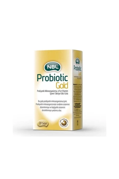 NBL Probiotic Gold 20 Saşe + Probiotic Optima 30 Tablet - Resim 3