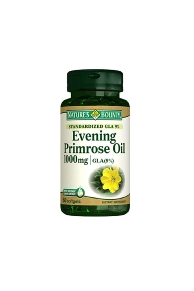 NATURE'S BOUNTY Evening Primrose Oil 1000 mg 60 Softgels ürün görseli 1