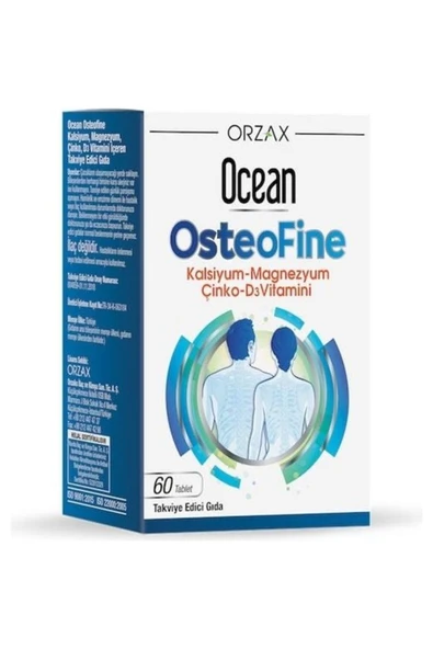 ORZAX Ocean Osteofıne 60 Tablet ürün görseli 1