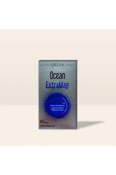 ORZAX Ocean ExtraMag Üçlü Kombinasyon 60 Tablet ürün görseli 1