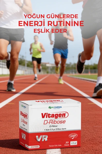 RCFARMA Vitagen D-Ribose 30 Saşe - Resim 3