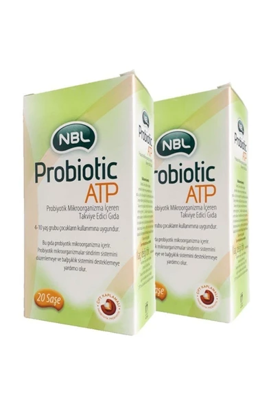 NBL Probiotic Atp Takviye Edici Gıda 2x20 Saşe ürün görseli 1
