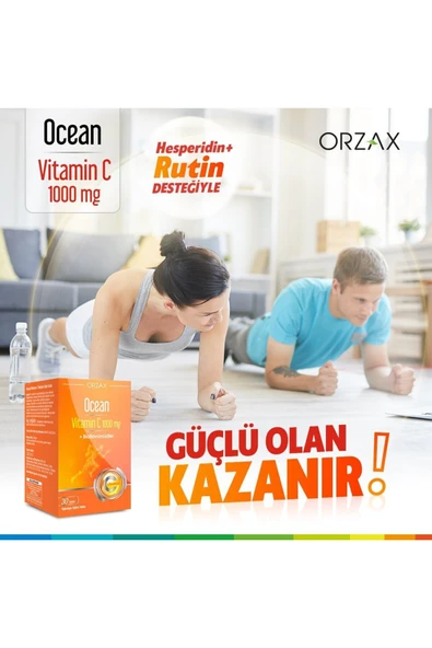 ORZAX Ocean Vitamin C 1000 mg - Resim 2