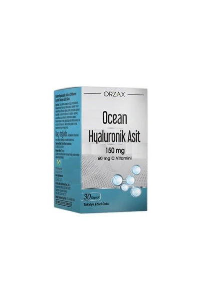 ORZAX Hyaluronik Asit Takviye Edici Gıda 30 Kapsül ürün görseli 1