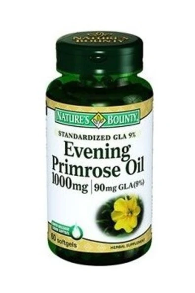 NATURE'S BOUNTY Evening Primrose Oil 1000 Mg 60 Softgel ürün görseli 1