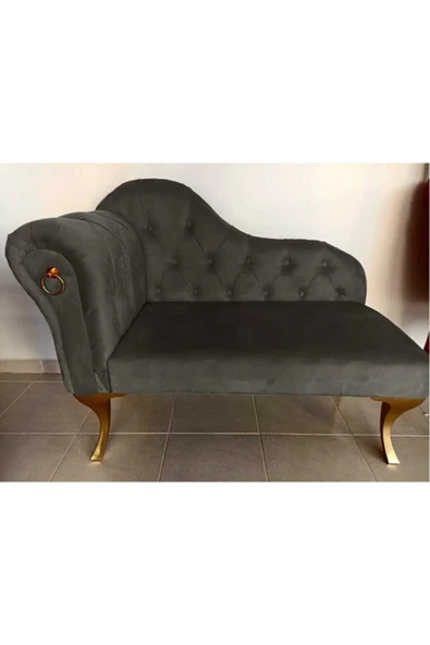 aldagelsin Modern Köşe Koltuğu Alda Josefin Puf Bench Antrasit Gri 105 x 45 ürün görseli 1