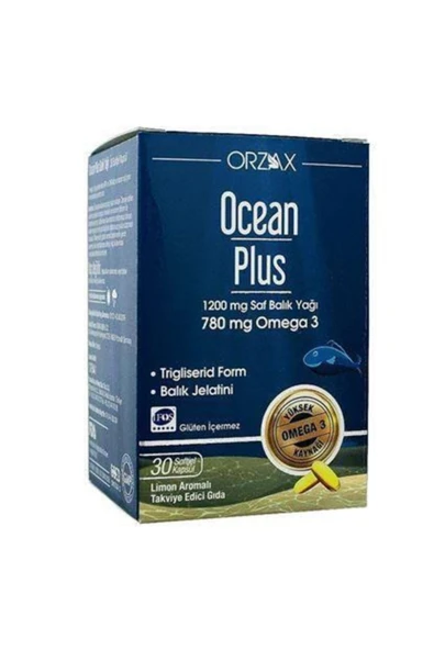 ORZAX Ocean Plus 1200 Mg 30 Kapsül ürün görseli 1