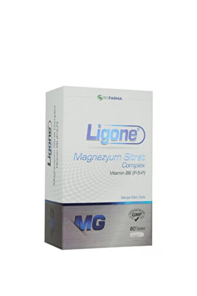 LİGONE Magnezyum Sitrat Complex Mineral 60 Tablet ( 2 ADET ) ürün görseli 1