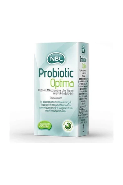 NBL Probiotic Optima 30 Çiğneme Tableti ürün görseli 1