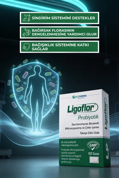 RCFARMA Ligoflor Probiyotik 10 Saşe - Resim 4