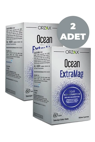 ORZAX Ocean Extramag 60 Tablet 2 Adet ürün görseli 1