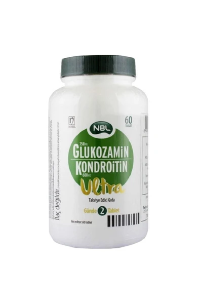 NBL Glukozamin Kondroitin Ultra Takviye Edici Gıda 60 Tablet ürün görseli 1