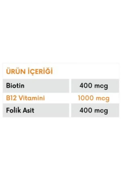NEW LİFE B12 Plus Methylcobalamin 30 Tablet 3 Adet - Resim 2
