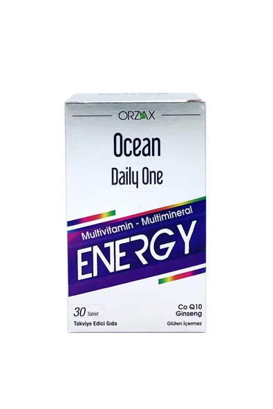 ORZAX OCEAN DAİLY ONE ENERGY MULTİVİTAMİN ürün görseli 1