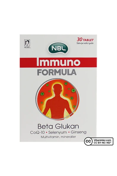 NOBEL Immuno Formula 30 Tablet - AROMASIZ - Resim 2