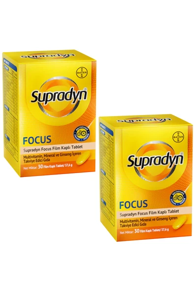 SUPRADYN Focus 30 Tablet 2 Adet ürün görseli 1