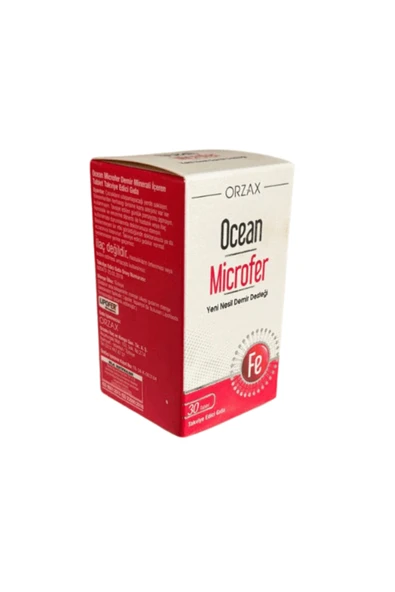 ORZAX OCEAN MİCROFER 30 TABLET - Resim 2