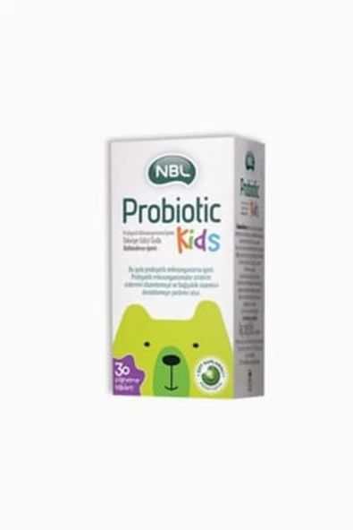 NOVAFACE STD NBL Probiotic Kids 30 Çiğneme Tableti ( TEKLİDİR ) ürün görseli 1