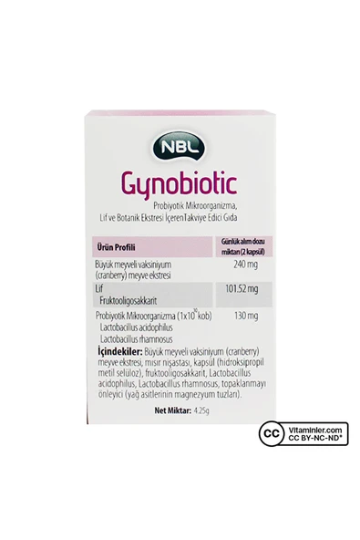 NOBEL NBL Gynobiotic 10 Kapsül - Resim 4