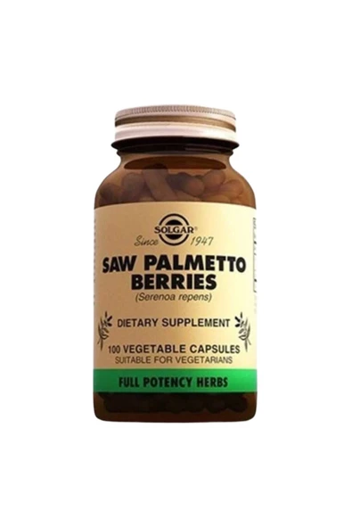 SOLGAR Saw Palmetto 100x520 Mg ürün görseli 1