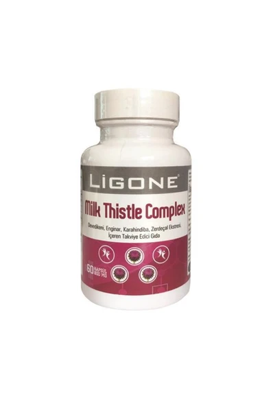 LİGONE Milk Thistle Complex 60 Kapsül - Resim 4