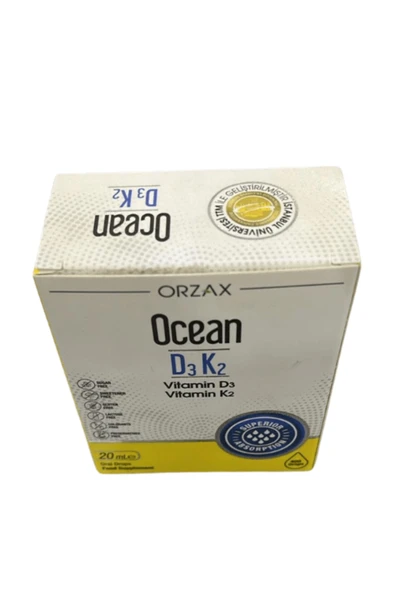 OCEAN ORZAX OCEAN D3K2 DAMLA 20ML - Resim 2