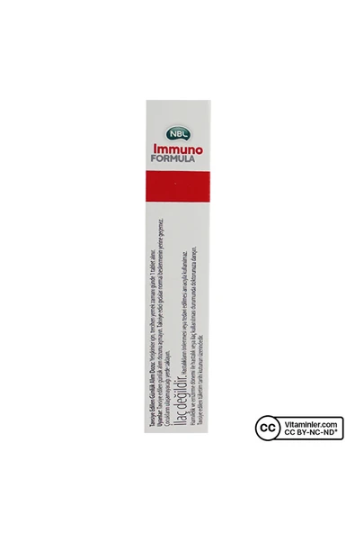 NOBEL Immuno Formula 30 Tablet - AROMASIZ - Resim 4