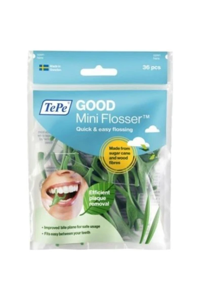 TEPE Diş İpi Mini Flosser Çatallı 36'Lı T151 ürün görseli 1