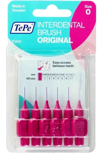 TEPE Interdental Brush Original 6adet ürün görseli 1