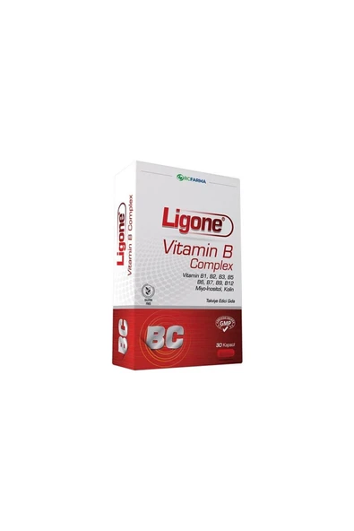 LİGONE Vitamin B Complex 30 Kapsül ürün görseli 1