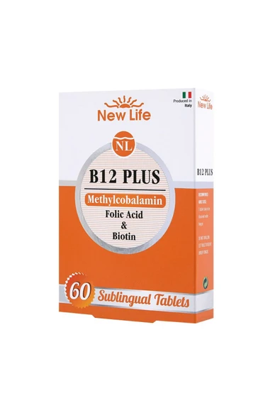 NEW LİFE NewLife B12 plus 60 dilaltı tablet ürün görseli 1