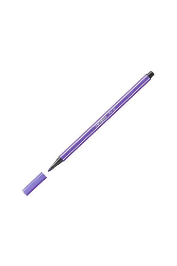 Stabilo Keçe Uçlu Boya Kalemi 1 MM Mor 68/55 (10 Lu Paket) ürün görseli 1