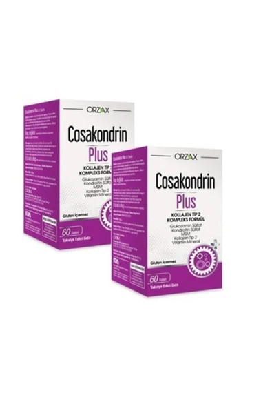 COSAKONDRİN Plus Kompleks Formül 60 Kapsül 2 Adet ürün görseli 1