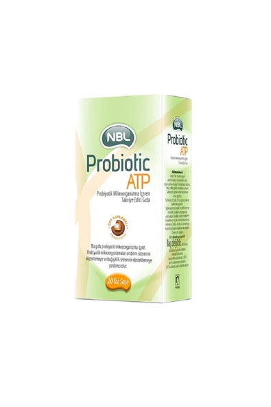 NBL Probiotic Atp 20 Saşe ürün görseli 1